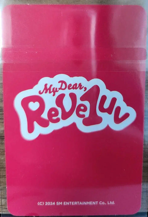 Red Velvet Irene "my dear" fancon photocard