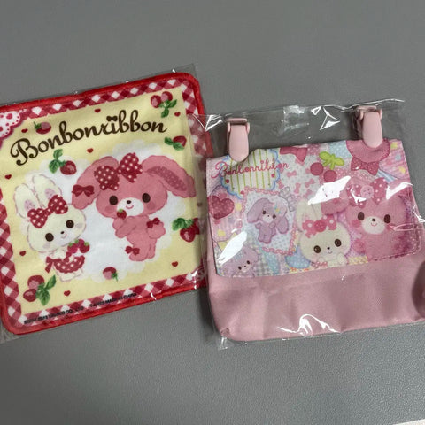 Bundle | Vintage Ribbon Sanrio Handkerchief Pouch Gacha Capsule Toy Sale