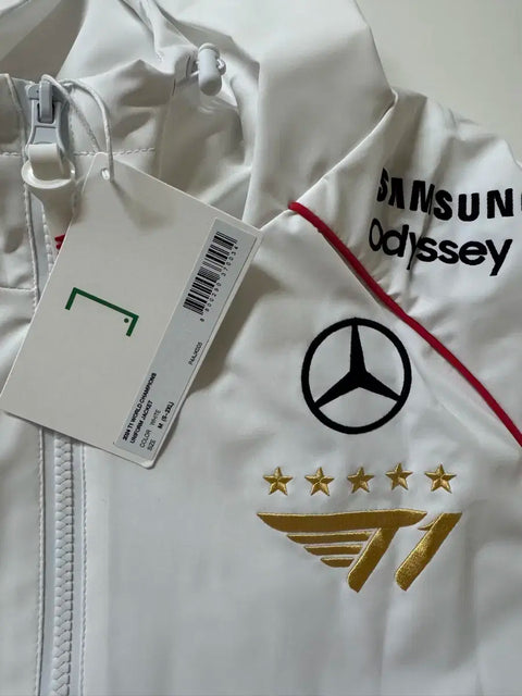 T1 2024 Worlds Uniform 5-Star Jacket White New