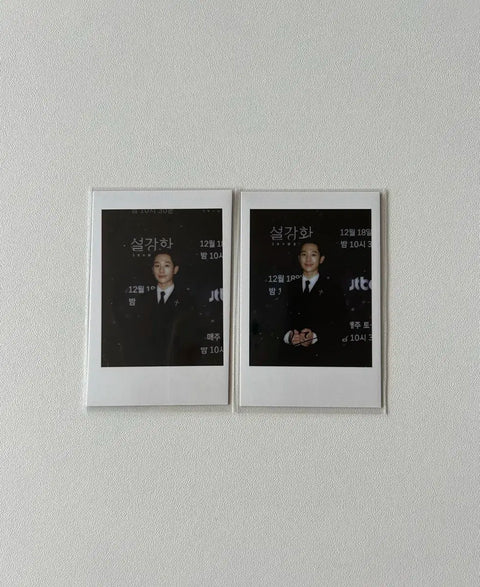 Jung Hae In Lim Soo Ho Snowdrop OST Album Drama Polaroid Photocard Poca