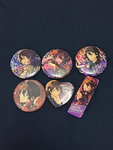Ensemble Stars Enstar Sakuma Rei Can Badge Bundle