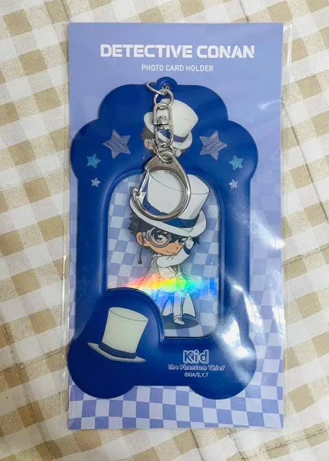 Detective Conan Kaito Kid Photocard Holder Keychain