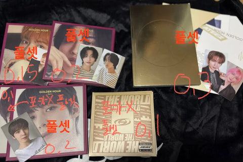 ATEEZ unsealed album sale/transfer