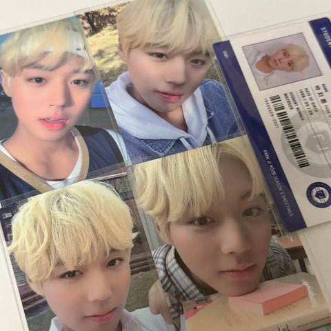 Park Jihoon Season's Greetings photocard transfer Sg photocard