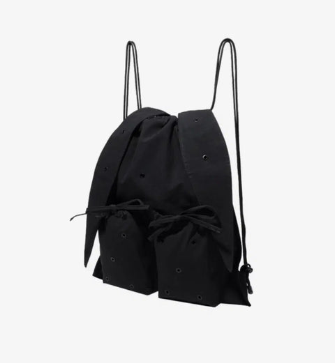 NewJeans X Kolle Rabbit String Bag Shade Black
