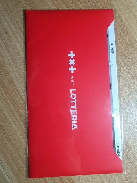 TXT Tomorrow X Together Lotte리아 photocard