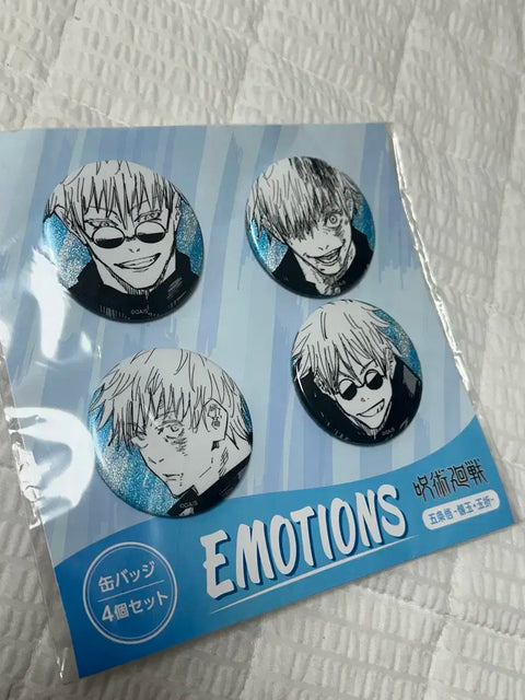 Gojo Satoru can badge, unopened