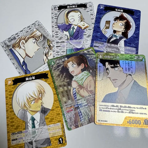 Batch | Conan Ran Baek Junsu Kazuha Shiratori Detective Baek Amuro TCG Card