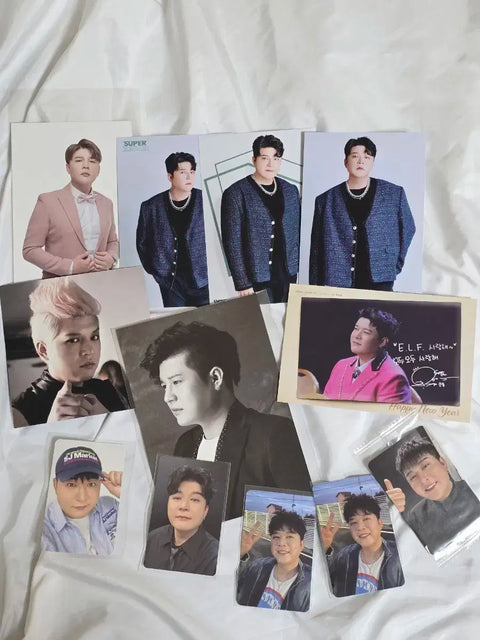 Batch) Super Junior Shindong Photocard Postcard
