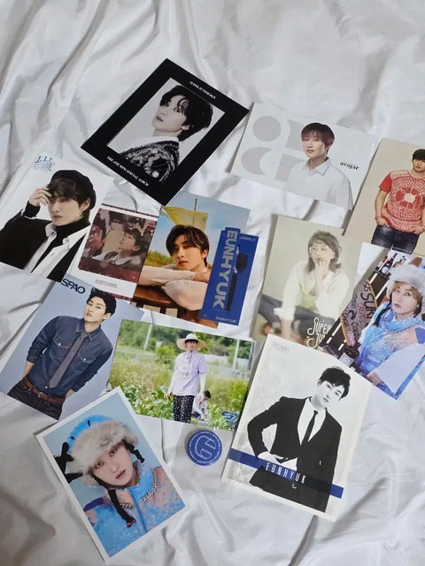 Batch) Super Junior Eunhyuk Goods Photocards