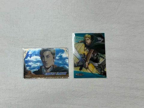 Attack on Titan, AOT, Erwin, photocard, collection, for sale as a set, collector's