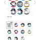 Diamond Ace Okumura Koshu Original Art Can Badge