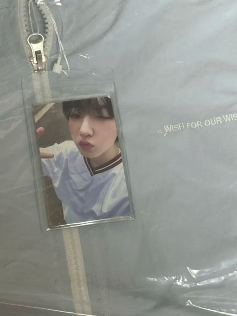NCT Wish Exhibition Sakuya Anorak Unopened, includes photocard