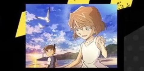 Haibara and Conan's shop poster