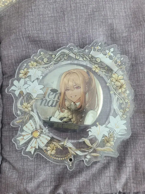 Acrylic can badge cover