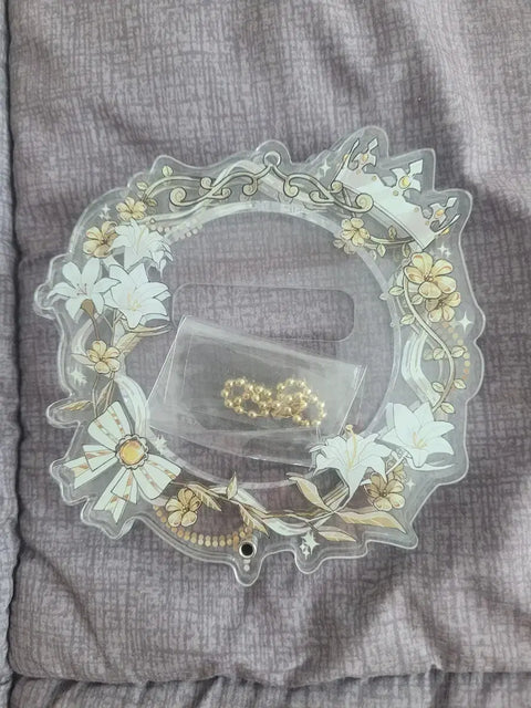Acrylic can badge cover