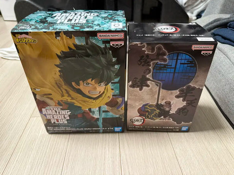 Banpresto My Hero Academia Deku / Demon Slayer Hantengu Figure