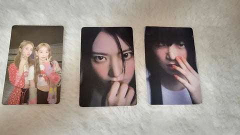 LE SSERAFIM Photocard 3-Piece Set