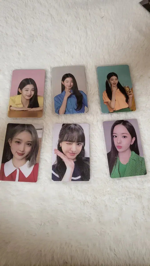 IVE photocard 6-piece set
