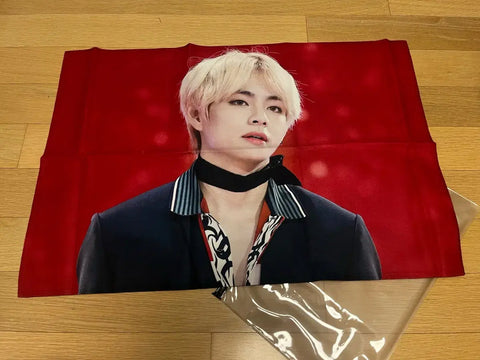 BTS V Taehyung Reflective Slogan