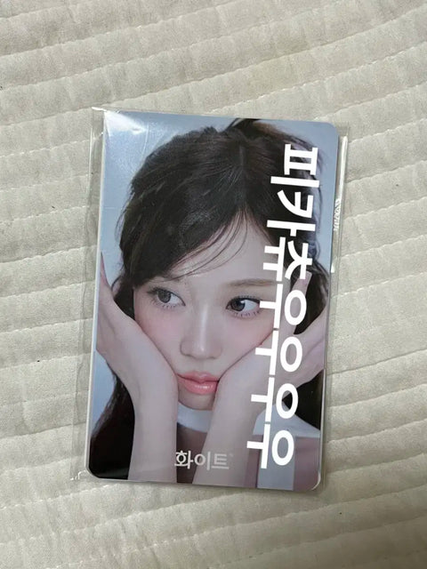 White Winter Photocard 3-Piece Set Vinyl Storage