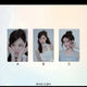 White Winter Photocard 3-Piece Set Vinyl Storage