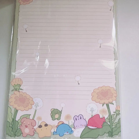 Sleepground Pixelly Spring Goods Memo Pad Julnun