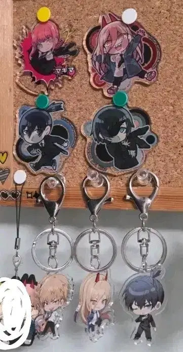 Chainsaw Man keychain lot