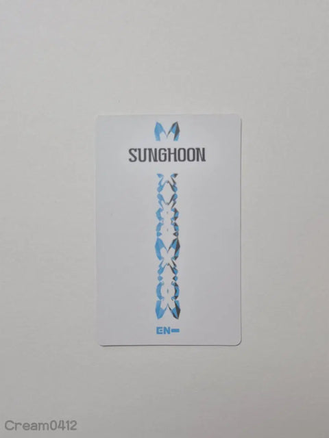 ENHYPEN Sunghoon DIMENSION: DILEMMA Essential ver. photocard