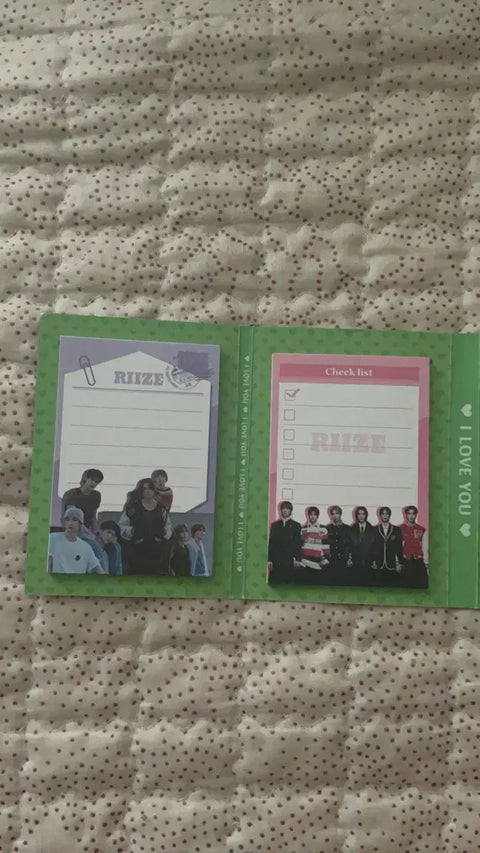 Rise memo pad
