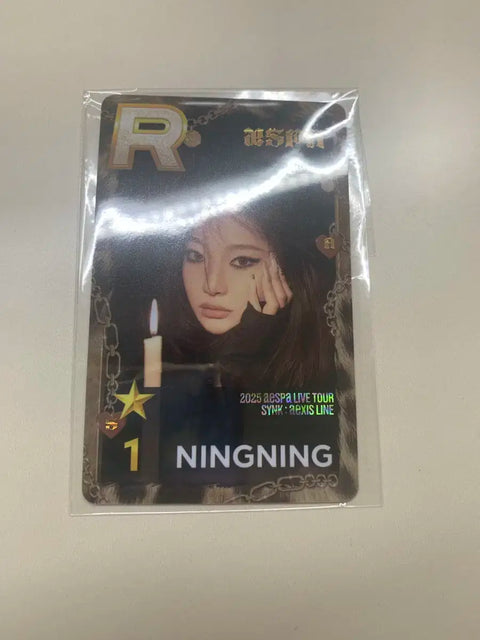 aespa concert Superstar SMTOWN photocard Ningning