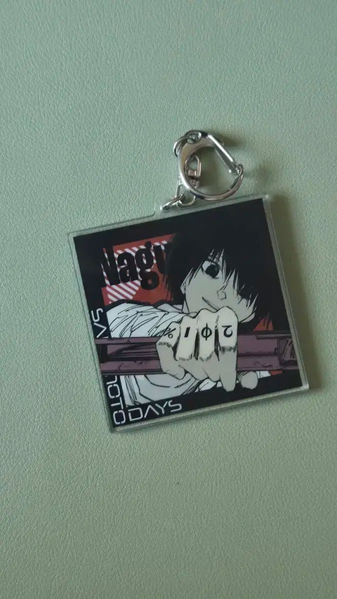 Sakaday Nagumo Double-Sided Keychain Original Picture Jump Shop Acrylic Sakamoto Days