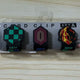 Animate Ufotable Demon Slayer Akaza Code Clip Set