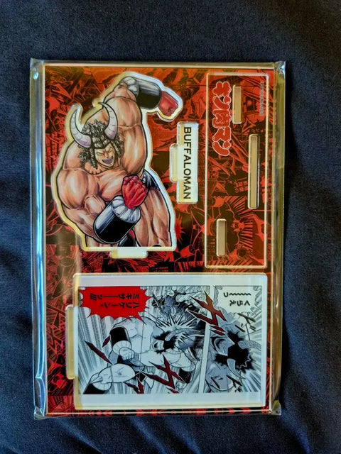 Muscleman Buffalo Man Original Art Diorama