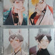 Haikyu!! postcards 4ea + photo cards 4ea