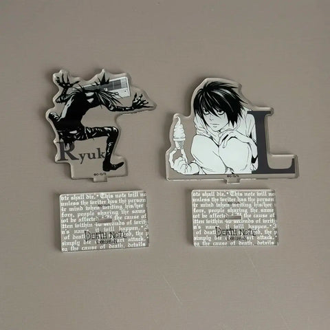 Death Note Original Art Exhibition Random Acrylic L Ryuk Bundle