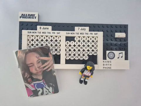 All Day Project Oldep Youngseo Workshop Photocard + Lego Reverse Support Set