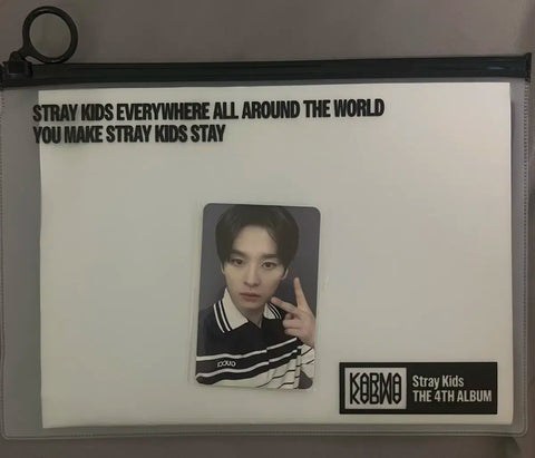 Stray Kids Lee Know Workshop Photocard + Slogan