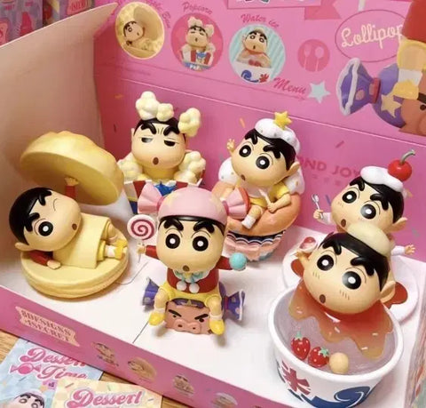 Immediate Transaction) Crayon Shin-chan Dessert Time Figure