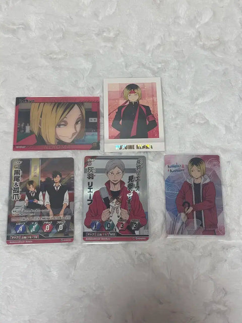 Haikyuu Kenma paper goods bundle