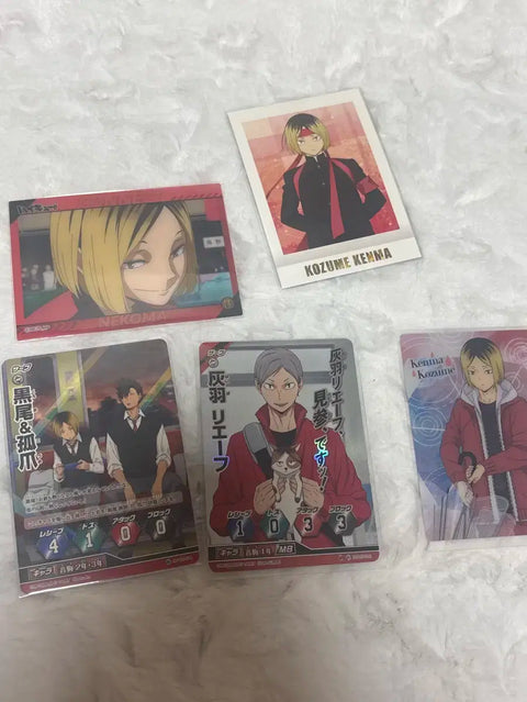 Haikyuu Kenma paper goods bundle