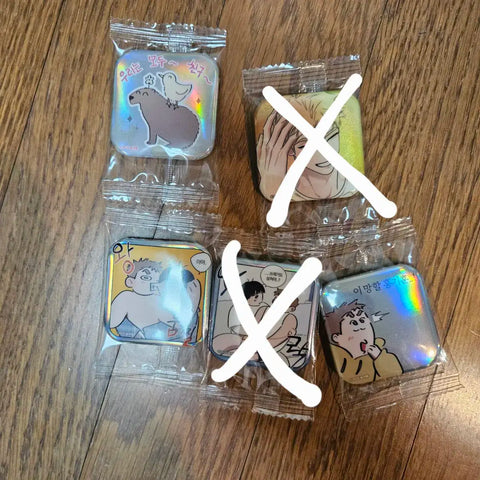 3 Square Badge Bundle - Below Cost, Secure Payment OK