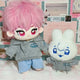 PLAVE 10cm doll clothes Sixth Summer gray hoodie original price transfer