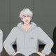 PLAVE 10cm doll clothes Sixth Summer gray hoodie original price transfer