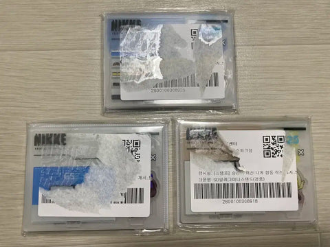 Nikke GS25 SD Acrylic Stands Set of 3 Unopened