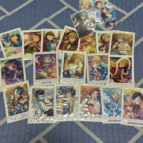 Bulk Ensemble Stars Tomoya Shinobu Mao Mitsuru Kanata Hajime Tetora PASH Card Can Badge