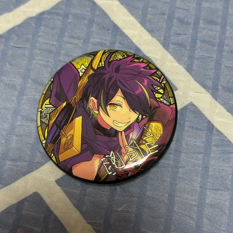 Bulk Ensemble Stars Tomoya Shinobu Mao Mitsuru Kanata Hajime Tetora PASH Card Can Badge