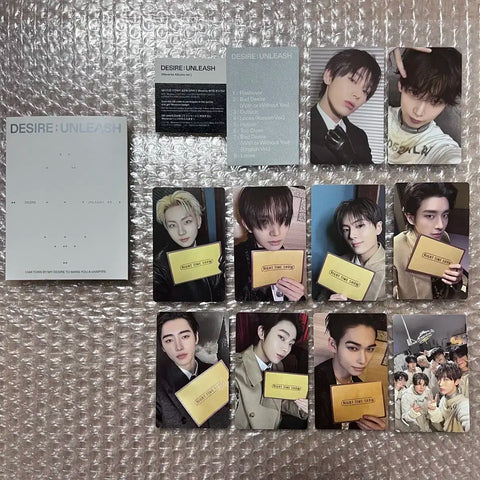 ENHYPEN Desire Unleash Weverse Album Photocards for sale/transfer.