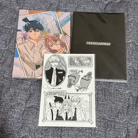 Chainsaw Man unofficial goods Mia-nim Aki Angel postcard set sticker