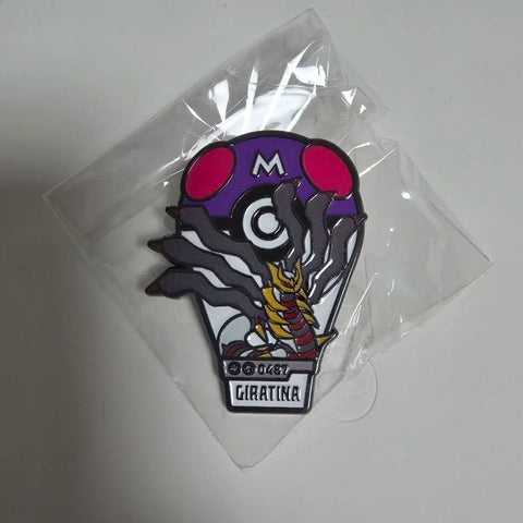 Pokémon Lotte World Balloon Flight Badge v4 Ghost Hidden Giratina